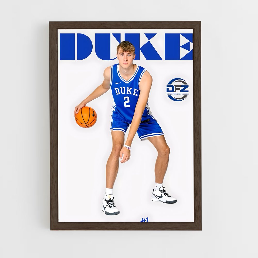 Poster Basket en Bleu – affiche Basketball (vue 5)